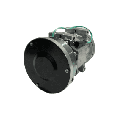 COMPRESOR CAMION CATERPILLAR SDH15 24 VOLTIOS 8PK PASANTE TOMA TRASERA BLOQUE TAPA