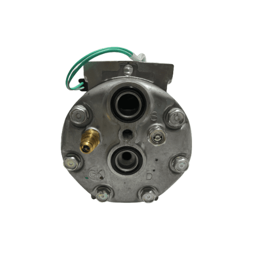 COMPRESOR CAMION CATERPILLAR SDH15 24 VOLTIOS 8PK PASANTE TOMA TRASERA BLOQUE TAPA - Imagen 4