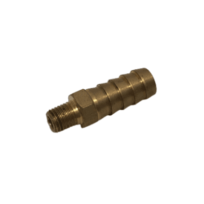 CONECTOR BRONCE 1/16 M/NPT X 3/8 MANGUERA