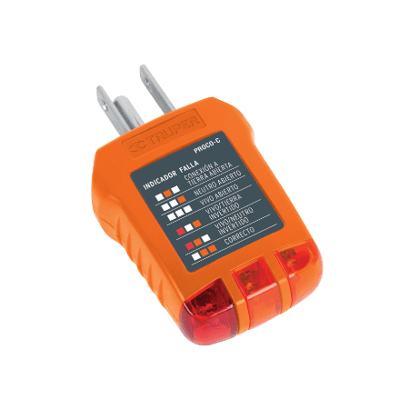 PROBADOR CORRIENTE ENCHUFE 120 VOLTIOS TRUPER - Imagen 2