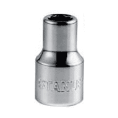 CUBO CROMADO STANLEY 1/2 X 24 MILIMETROS ESTRIADO