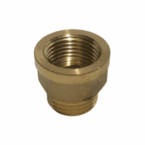 CONECTOR BRONCE 1/2 H/NPT X 1/2 M/NPT CORTO ALLEN