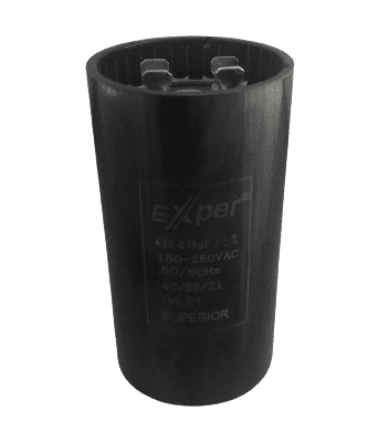 CAPACITOR  ARRANQUE 430-516 MICROFARADIOS 220 VOLTIOS