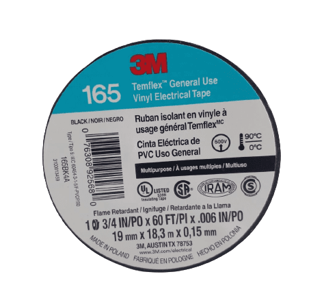 TAPE 3M TEMFLEX (3/4 X 60 X 0.007) GRANDE