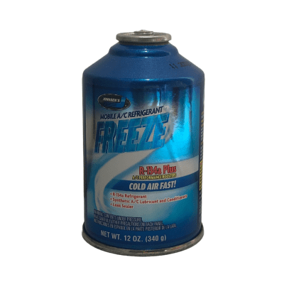 GAS REFRIGERANTE 134-A CON SELLANTE Y ACEITE JOHNSES 12 ONZA