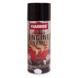 PINTURA EN SPRAY HARRIS NEGRO ALTA TEMPERATURA BBQ - CON BRILLO