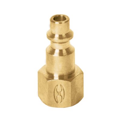 CONECTOR BRONCE 1/4 HEMBRA NPT X ACOPLE RAPIDO