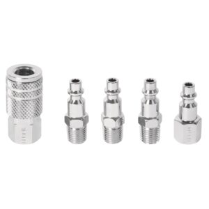 CONECTOR ACOPLE RAPIDO 1/4 ACERO SET 5/1