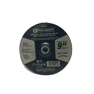 DISCO CORTE TOOLCRAFT 9 X 1/8 X 7/8