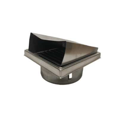 REJILLA DUCTO ACERO INOXIDABLE 6 PULGADAS PROTECTOR