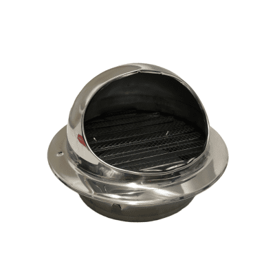 REJILLA DUCTO ACERO INOXIDABLE 6 PULGADAS PROTECTOR REDONDA