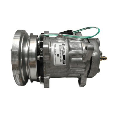 COMPRESOR CATERPILLAR SDH15 24 VOLTIOS T/V OREJA TOMA TRASERA BLOQUE TAPA