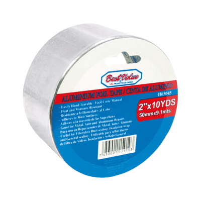 TAPE ALUMINIO 2 PULGADAS X 10 METROS BEST VALUE
