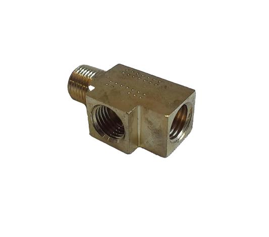 TEE BRONCE COMBINADA FRENO 3/16 H/F INVERTIDO X 1/8 M/NPT 3/16 H/F INVERTIDO - Imagen 4