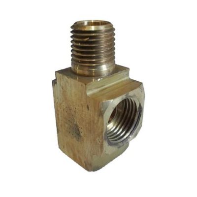 TEE BRONCE COMBINADA FRENO 3/8 H/F INVERTIDO X 1/4 M/NPT 3/8 H/F INVERTIDO
