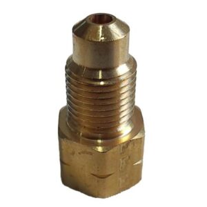 CONECTOR BRONCE FRENO 3/16 H/F INVERTIDO ESTANDAR EUROPEO BURBUJA X 3/16 M/ FINVERTIDO