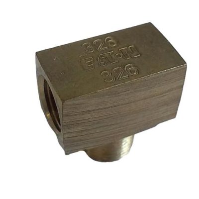 TEE BRONCE COMBINADA FRENO 3/16 H/F INVERTIDO X 1/8 M/NPT
