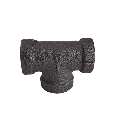 TEE HIERRO NEGRO 1/8 HEMBRA NPT