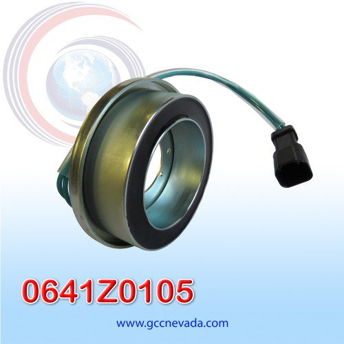 COIL O BOBINA COMPRESOR AUTO SD709 CATERPILLAR 103 MILIMETROS GRANDE 24 VOLTIOS - Imagen 2