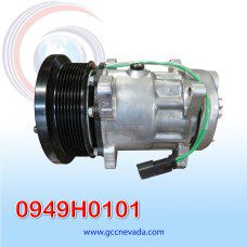 COMPRESOR AUTO CATERPILLAR SDH15 24 VOLTIOS 8PK OREJA TOMA TRASERA BLOQUE TAPA ECONOMICO