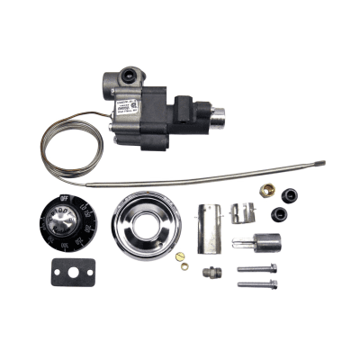 TERMOSTATO CALOR GAS 66~205 C 36 PULGADAS CAPILAR 4 BOCA 1/4 HEMBRA NPT