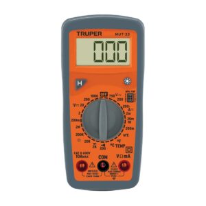 MULTIMETRO TESTER DIGITAL BASICO TRUPER