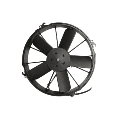 ABANICO UNIVERSAL CONDENSADOR AUTO NUMERO 12 24V. 160 WATTS (ASPIRADOR)