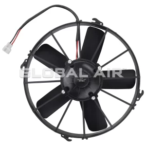 ABANICO UNIVERSAL CONDENSADOR AUTO 12 PULGADAS 24 VOLTIOS 160 WATTS (SOPLADOR)