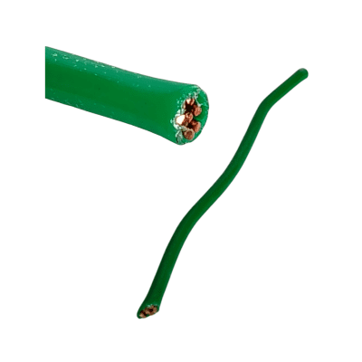 ALAMBRE ELECTRICO ESTANDAR THHN NO.12 VERDE