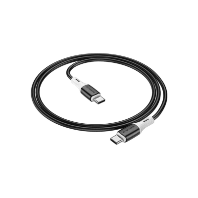 CABLE DATOS & CARGA 3 AMP. TIPO USB-A A TIPO-C 1 MT. SILICON