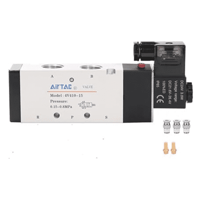 ELECTROVALVULA NEUMATICA 5/2 1/2 H/NPT AC 110V.