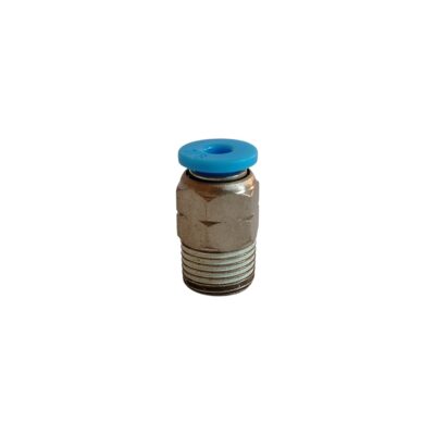 CONECTOR DE NIQUELADO 1/8 MACHO NPT X 1/8 ACOPLE RAPIDO