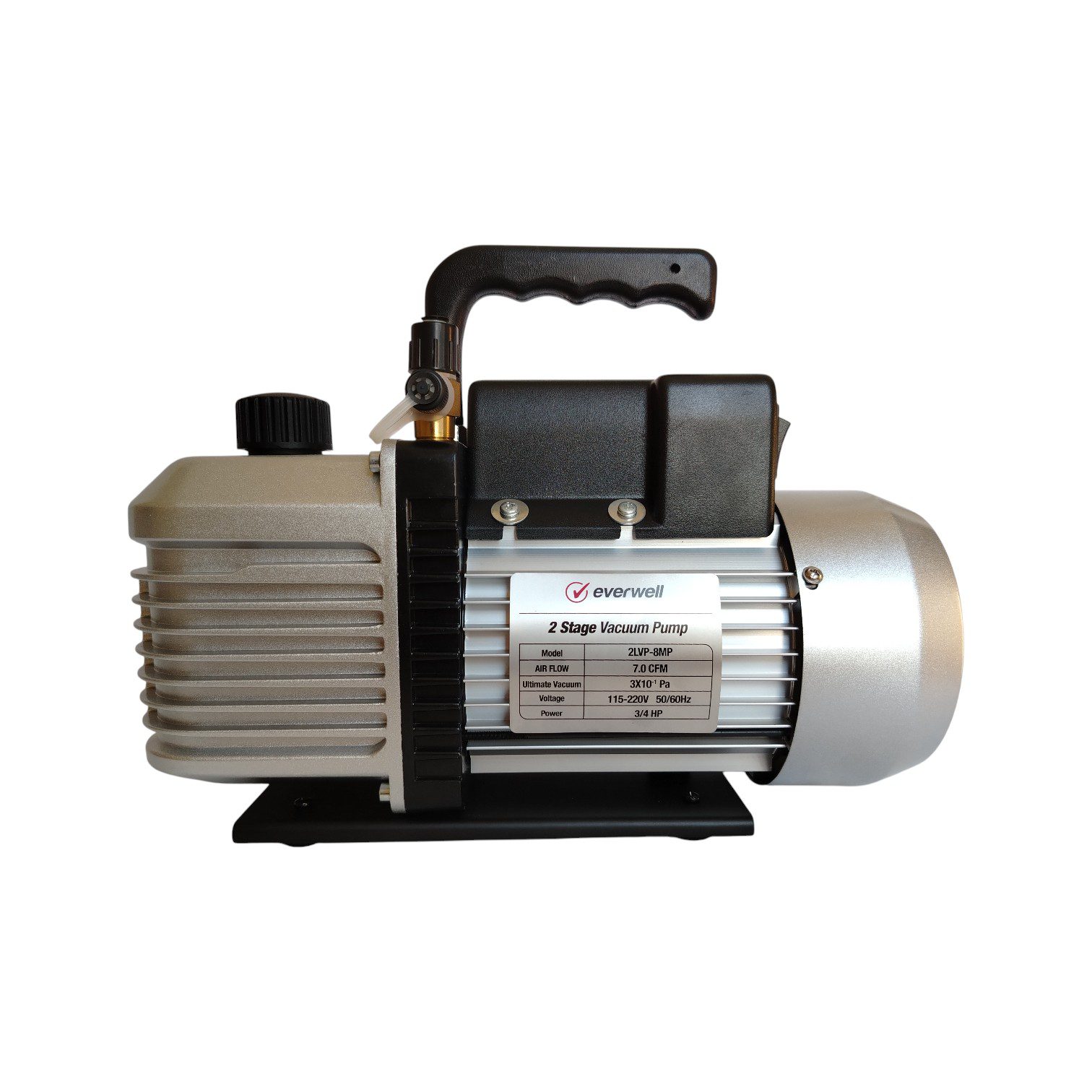 BOMBA VACIO 07 CFM (50HZ) & 8 CFM (60HZ) 3/4 HP 120 VOLTIOS - 2 ETAPAS - Imagen 3
