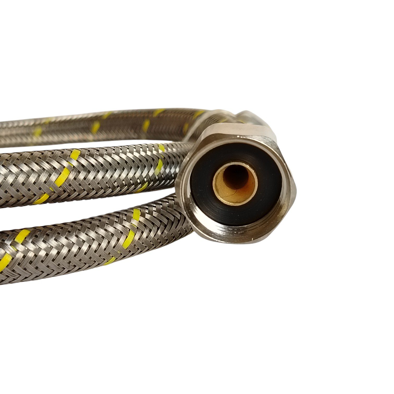 MANGUERA GAS 1/2 HEMBRA NPT X 3/8 H/F 39 PULGADAS (100 CM.) - Imagen 2