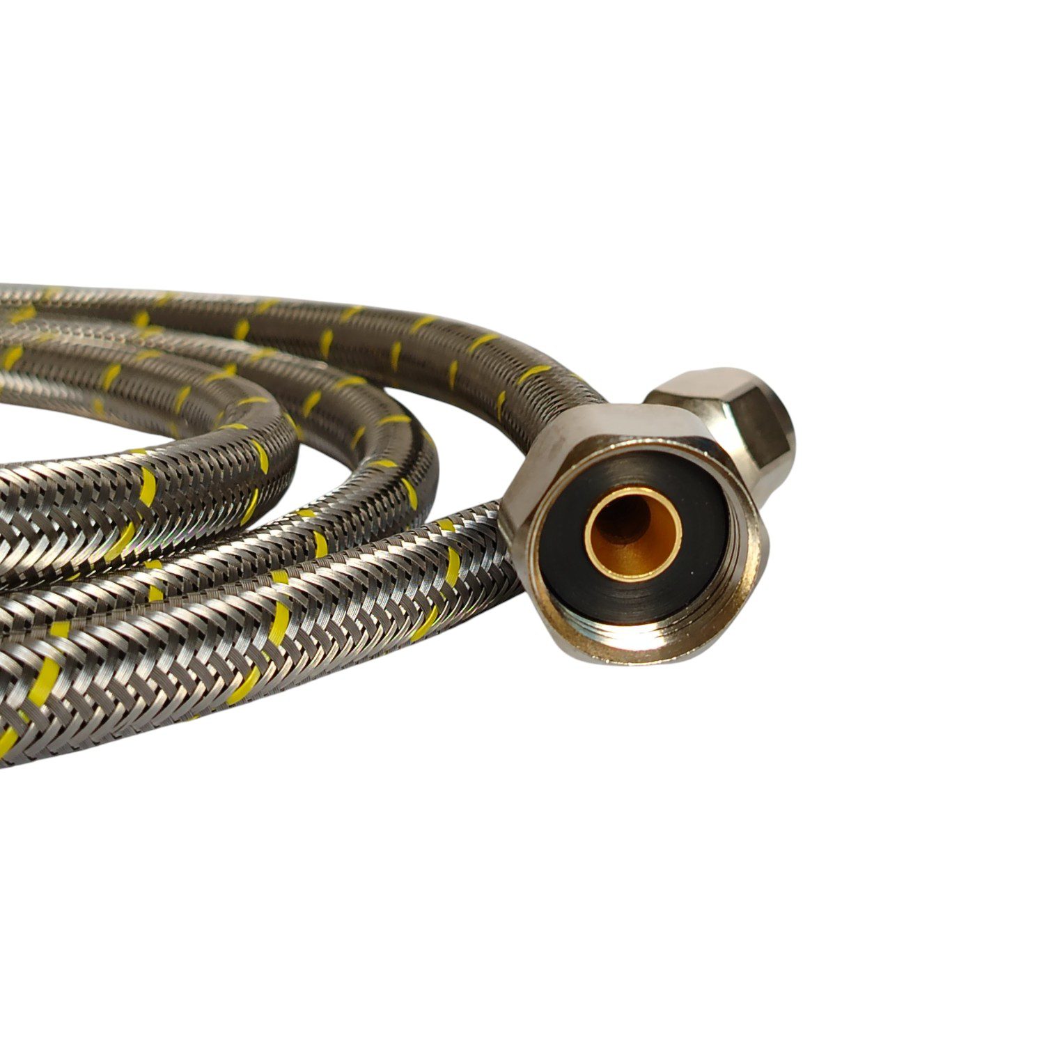 MANGUERA GAS 1/2 HEMBRA NPT X 3/8 H/F 78 PULGADAS (200 CM.) - Imagen 2