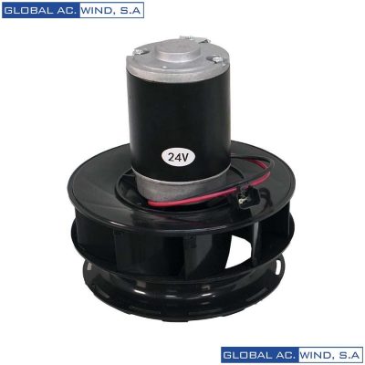 ABANICO PARA AUTO TIPO BLOWER PARA CATERPILLAR 1 EJE CON TURBINA 24 VOLTIOS