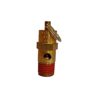 VALVULA DE CONTROL DE ALIVIO 1/4 MACHO NPT 125 PSI