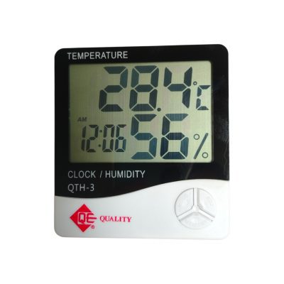 TERMOMETRO TERMOHIGOMETRO DIGITAL PARA TEMPERATURA & HUMEDAD QE QUALITY