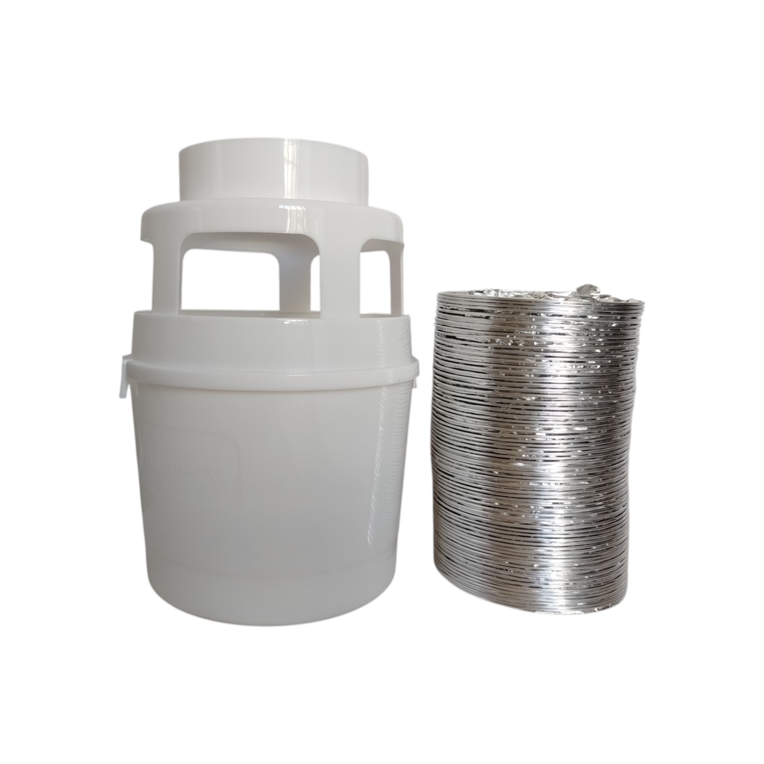KIT PELUZA SECADORA ELECTROLUX (DUCTO & ENVASE PLASTICO) - Imagen 2