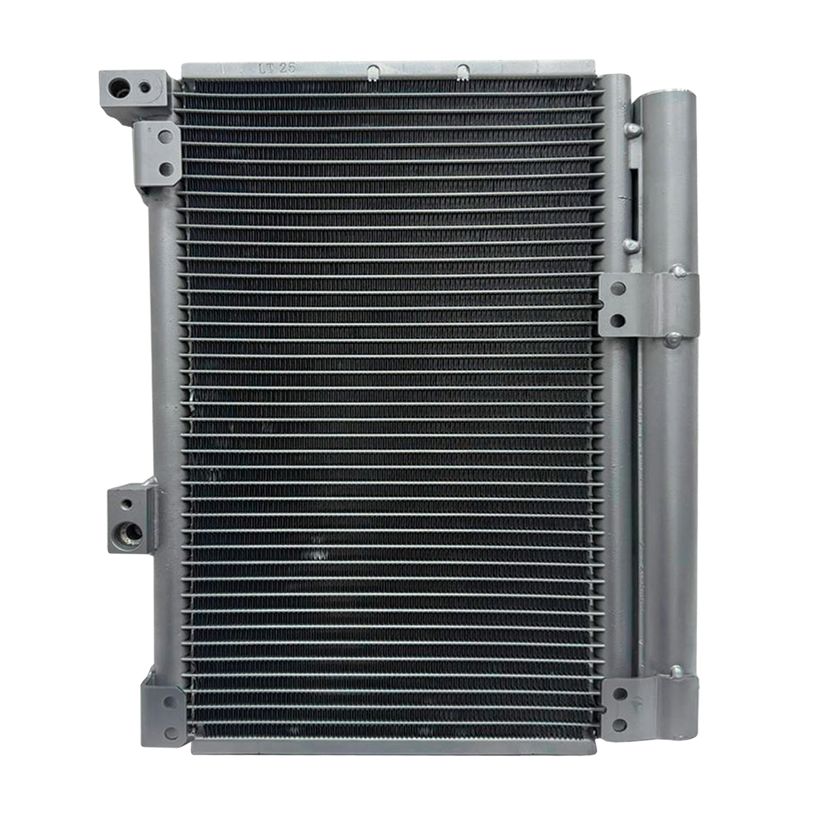 CONDENSADOR PARA ISUZU E HINO 07-10 CON FILTRO (TOMA FRONTAL) SERIE 500 NEVADA